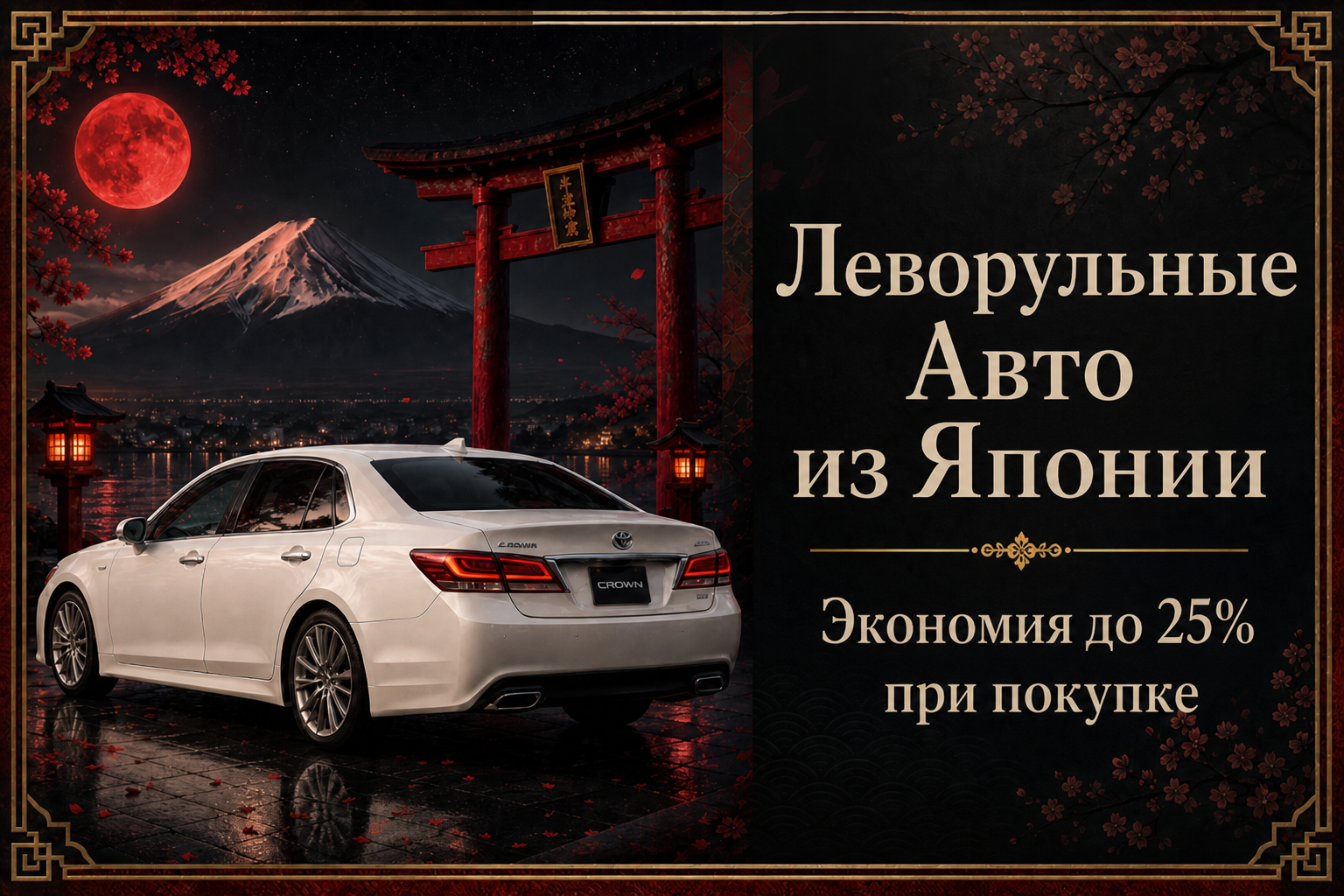 Victoria Japan — леворульные авто из Японии